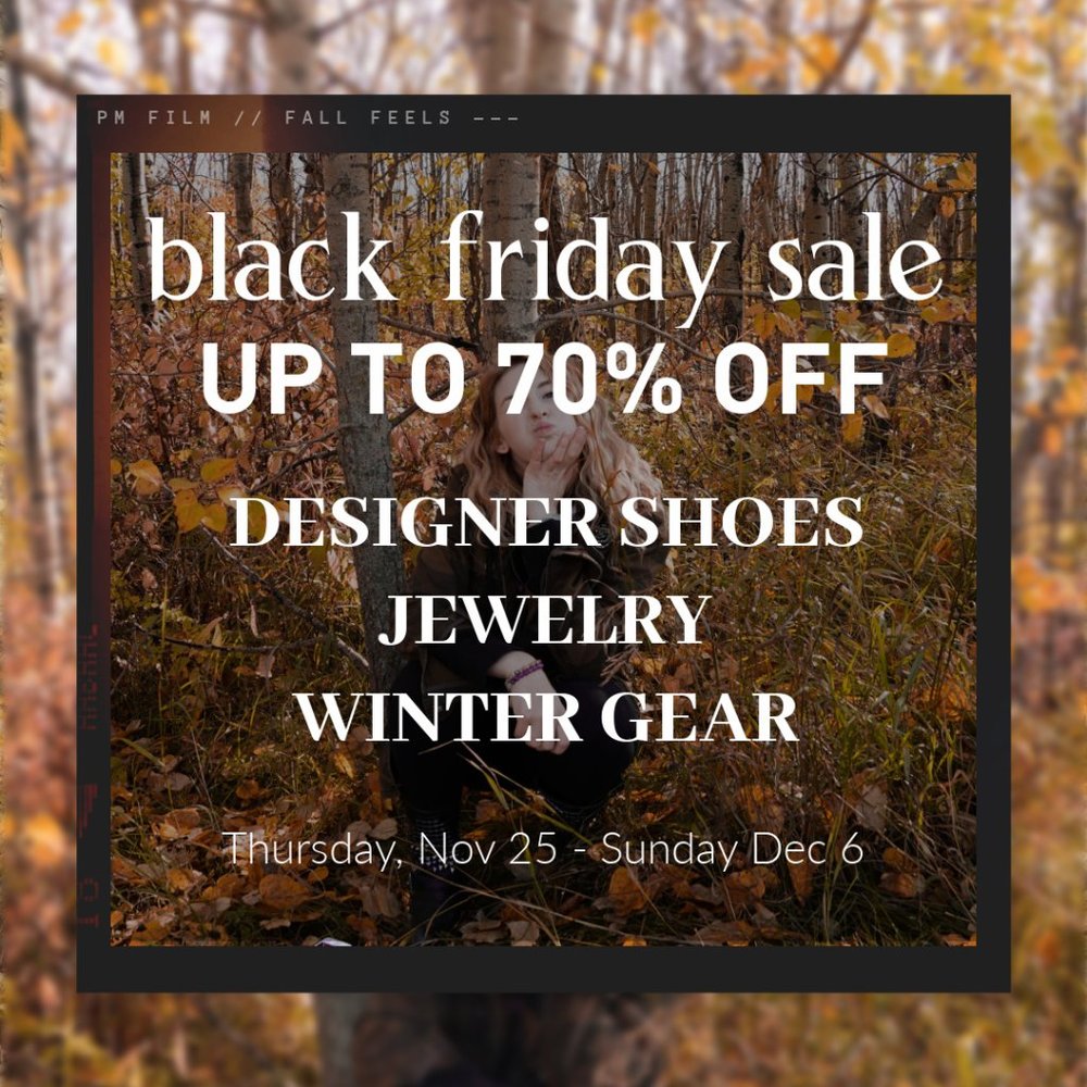 BLACK FRIDAY SALE